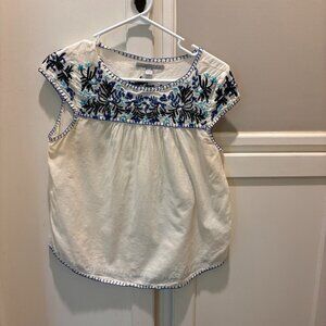 Old navy white/blue shirt